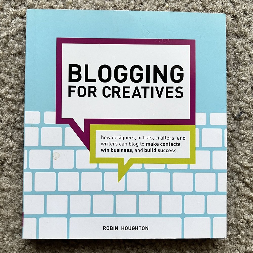 Blogging for creatives book